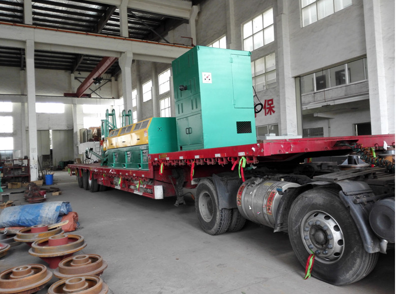 A straight wire drawing machine production line by
