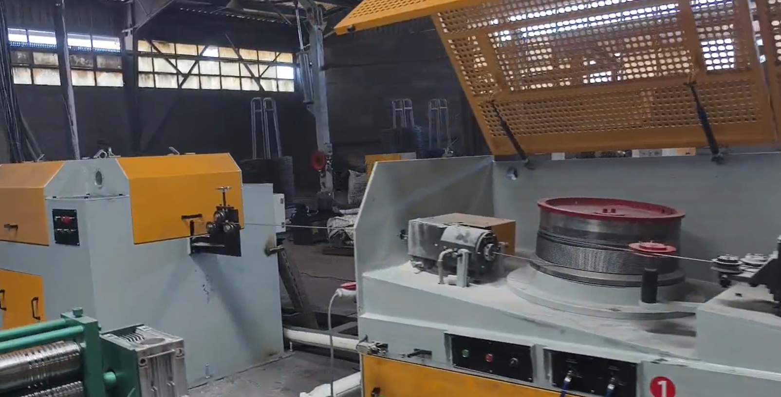Nail Wire Drawing Machine Site